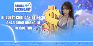 Bí Quyết Chơi Dàn Đề 24 Số Chắc Chắn Không Lỗ Từ Cao Thủ