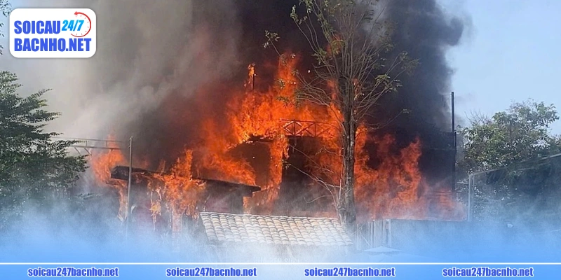 Mơ thấy cháy nhà đánh con gì phát tài phát lộc? 